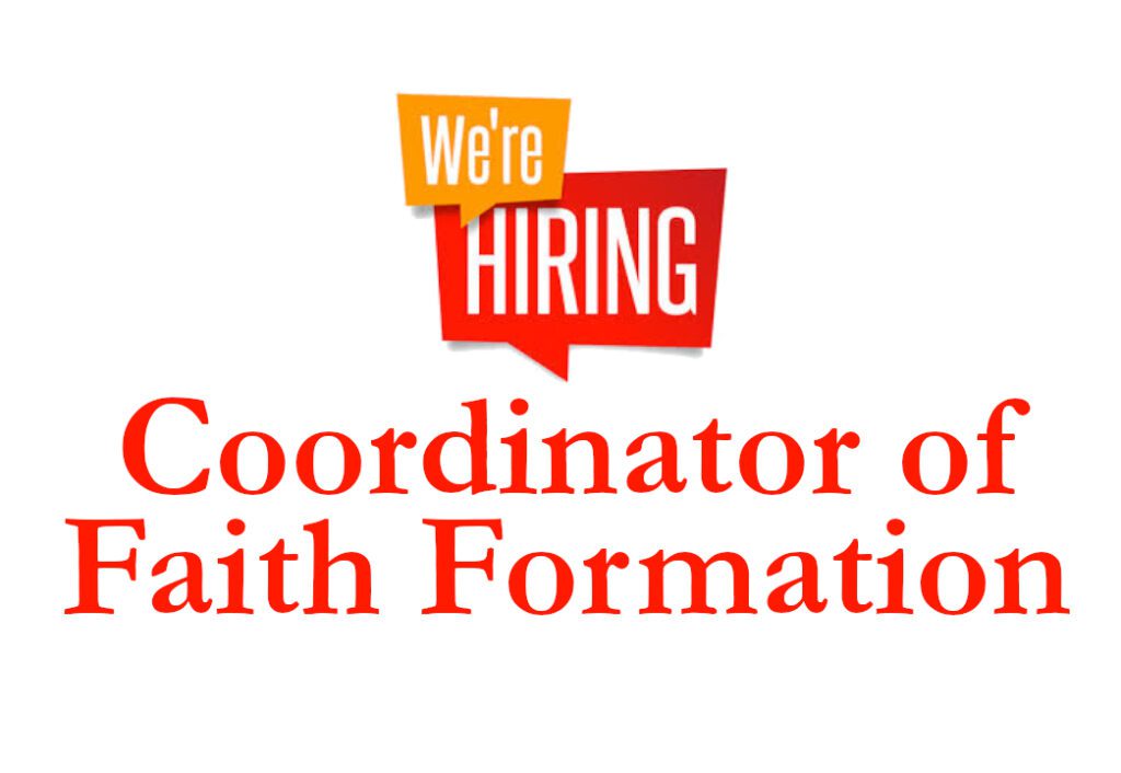 Coordinator of Faith Formation