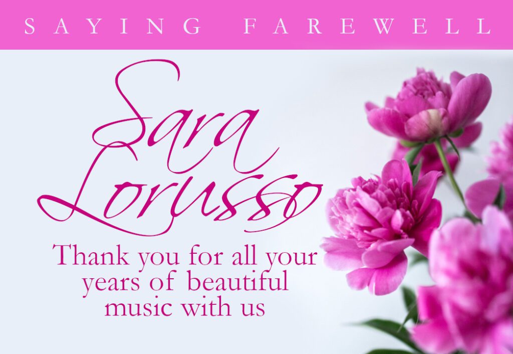 Saying Farewell to Sara Lorusso