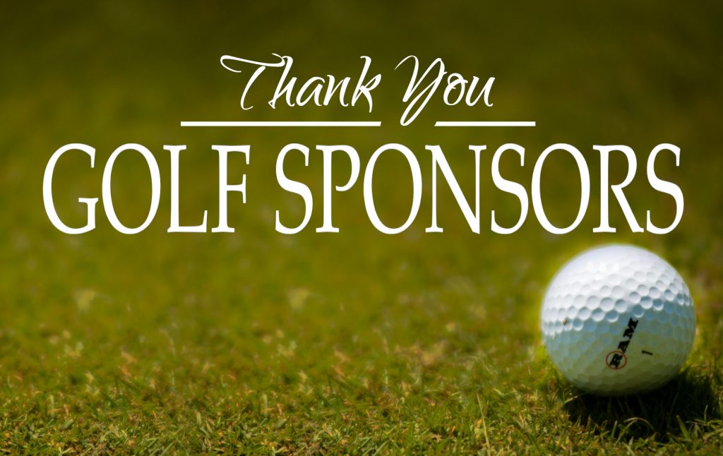 Thank You Golf Sponsors