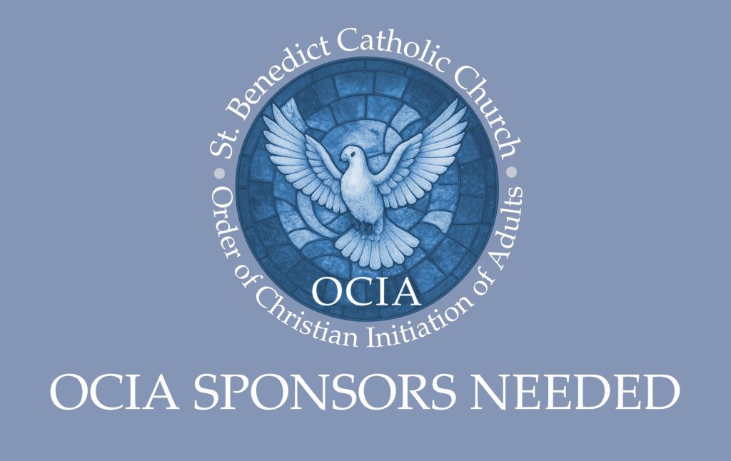 OCIA Sponsors Needed
