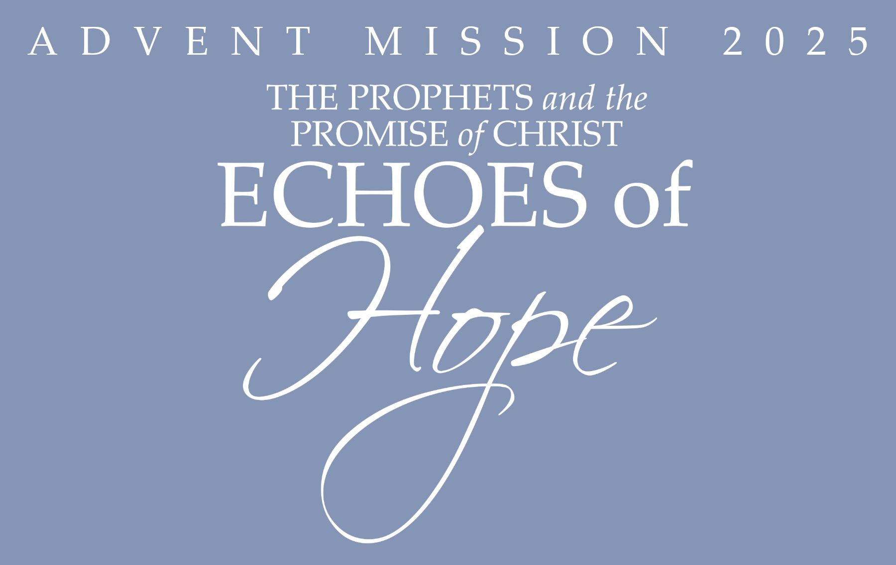 Advent Parish Mission