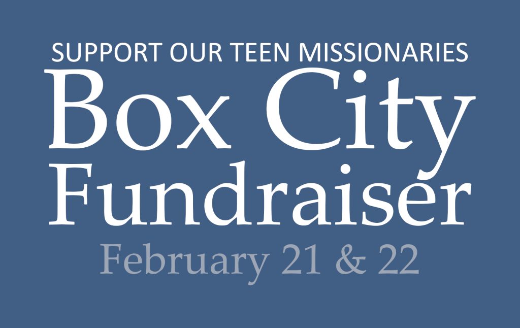 Box City Fundraiser